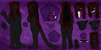Pantere Bust Reference Sheet by Dragonhuntx - red, big, girl, woman, female, magic, reference sheet, panther, leopard, black, shadow, bust, breast, sheet, reference, f/solo, black panther, black leopard, belle, user, pantere