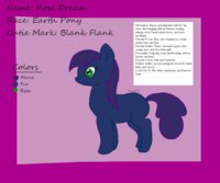 Rose Dream (Ref Sheet) by CrystalYoshida - female, horse, mare, pony, my little pony, girl., earth pony, earthpony