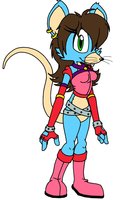 Kilte the Mouse by Ryushusupercat - female, mouse, rodent, mobian, ryushusupercat, sonic fanon characters, ice clan of kyanos