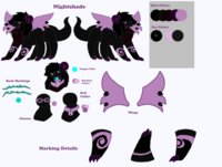 Nightshade's ref sheet by NerdyMarshmallow364 - female, pokemon, giratina