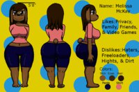 Melissa Character Ref Sheet by TGemini - big, female, butt, rabbit, reference sheet, booty, ass, character sheet, anthro, ref, reference, huge, hips, big ass, big butt, big booty, huge butt, huge ass, huge hips, big hips, huge booty