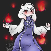 Undertale - Toriel by Tekitoe - goat, furred, femelle, shui, undertale, toriel, nublan, tekitoe