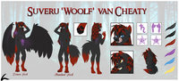 NEW REF-SHEET <3 actual body & color ;P by Woolf - #anthro, #red, #furry, #suveru, #crescent0100, #dancrescentwolf, #suveruwoolf, #black, #colorpalette, #referencesheet, #refsheet, #wolf