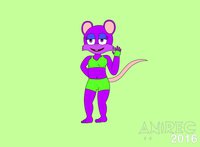Kira the Mouse by AcidSkunkWolf - female, mouse, character sheet, rodent, mobian
