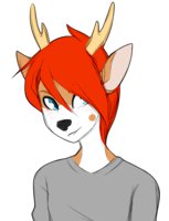 Jamie by Freezepop88 - male, original, anthro, deer, furry, character, oc, anthropomorphic, white tailed deer, original character