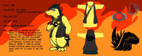 Hiro's Ref by Redliger16 - pokemon, reference, typhlosion