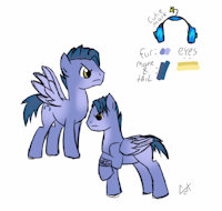Blue Beats the frowny pegasus  by twelvie - male, horse, equine, pony, oc, my little pony, mlp, pegasus, my little pony friendship is magic, fim, mlp:fim, clop, oc pony
