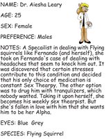 Dr. Leary by ElfenSciuridae - female, squirrel