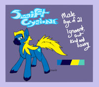 Swift Cyclone [MLP:FIM] by Seizmic - male, feral, pony, swift, my little pony, cyclone, my little pony friendship is magic, ponysona