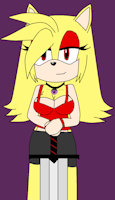 Milla by MillaBirch - boobs, female, hedgehog, sonic fan character