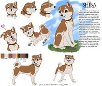 Shiba Reference by LostWolfSpirit - dog, cute, female, canine, adorable, feral, model, character, sheet, shiba inu, reference, quad, quadruped, shiba, inu, arachnid, lostwolfspirit, minnowfish