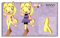 Dayna Angels by BluePawVI - female, child, character, sonic, mink, infected, dayna