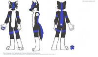 My fursona Fenris by HollowFenris - male, fursona, wusky