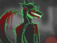 Toxic RF by DrakonGuro - blood, wolf/human, bloodhound, wolf predator, male predator