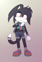 August the Cat by colormute - cat, male, mobian, sonic fan character, male/solo, sonic oc