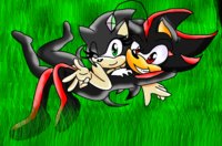 darksonic and doll shadow  by sexydarksonic - dollshadsonic