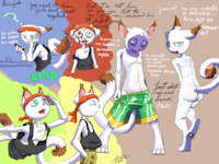 Galo!  by galo - naked, cute, cat, boy, feline, butt, male, reference sheet, sexy, paws, fun, white, funny, blood, clean, digital, young, furry, color, happy, ref sheet, reference, hurt, pawpads, galo