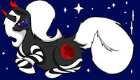 Moonlight Luna by FrozenFangs - female, stockings, pregnant, stars, pregnancy, preggers, preg, preggo, ms paint, preggy, pregy, pregs, pregnant belly, frozenfangs, preggs, draco-wolfpony, moonlight luna