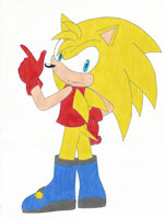 My Sonic OC: Gold The Hedgehog by GameCubeRedPony - male, hedgehog