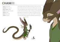Monumendo - Chani by besonik - dragon, female, male, character sheet, anthro, clean, venkat, nether dragon, besonik, chani, ailill, wilds venkat, monumendo