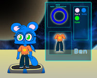 Ben (me) Ref 2017 (clean) by benthelittlesquirrel - male, squirrel, reference sheet, reference, outer space