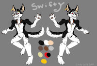 Swifty Husky by xxcindybunnyxx - husky, male, character sheet, none, swiftyhusky