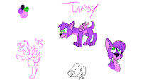 Twipsy by D0omy - girl, woman, female, creature, chihuahua, lady, spore, sporecreatures, sporeheroes