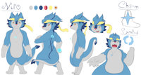 Niro by Dreeda - male, reference sheet, ref sheet