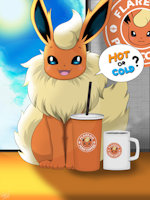 Hot or Cold? ( Flareon ) by WinickLim