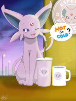 Hot or Cold? ( Espeon ) by WinickLim