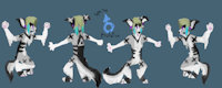 Vasi (Vasiliy) ref sheet by V0dkaSupremacy - male, reference sheet, bisexual, russian, borzoi, referencesheet, doggo