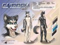 snoopy's fursuit  by snoopy - dog, male, sheet, woof, fursuit, darkgoose, reference, snoopy