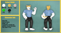 Mat Character Sheet 2016 [Clothed Version] by Mat - husky, male, muscle, character sheet, macro