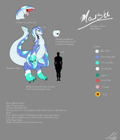 Marshi reference sheet by Shikka - male, belly, fat, chubby, herm, squishy, character, sheet, reference, size, difference, shapeshifter, serpent, neocrian