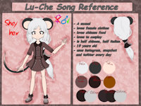-Lu-Che Song Reference- by KuroNekoKimi - cute, female, male, dress, mouse, anime, human, manga, kemonomimi, nezumimi, trap character