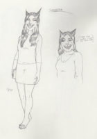 AY: Samantha Darling by Dreadwolfclaw - feline, female, character sheet, anthro, lynx, anthropomorphic, charactersheet, anthromorph, anthropomorph, character design, anthros