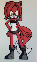 ruby the fox by spankinglover2000 - fox, sonic fan character, female solo