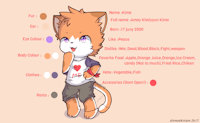 Reference About Kima by KimaCats - cat, feline, reference sheet