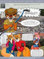 Ask My Characters - Spanking by Micke