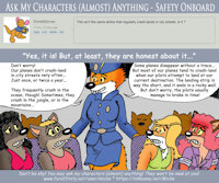 Ask My Characters - Safety Onboard by Micke
