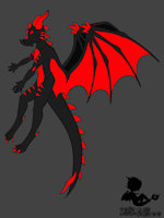 Demon Lilith Teenager/cub by DemonLilith - dragon, cub, demon, teenager, herm, vampire, succubo