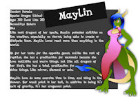 Meet Maylin by edonova - dragon, female, furry, dragon girl, characterdesign