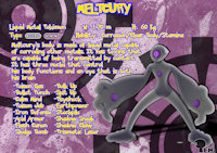 Meltcury by edonova - character sheet, fakemon, any gender, pokemons