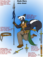 Slade Marx by Toshubi - male, skunk, mustelid, slade, toshubi, hunter/killer