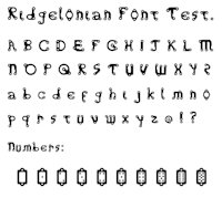 Ridgelonian font by ThaPig - typography