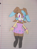 Sugarcube the Rabbit by KichonaTheHedgehog - boobs, bunny, breasts, female, rabbit, sexy, sugar, sonic oc, sugarcube, kichona, sugar the rabbit, sugar cube