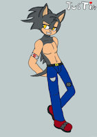 Justin - REVAMPED by Thatgamerguy2234 - male, hedgehog, sonic fan characters, sonic fanon characters, sonic oc