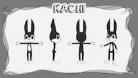 Kachi Usagi Reference by HeartlessSquirrel - male, rabbit, cartoon, character sheet, black and white, reference, classic, 1930, turnaround, character design, t-pose