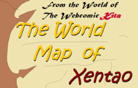 KITA ~IB EXCLUSIVE COMIC SERIES~ EXTRAS #2 The World Map of Xentao (Geography) by MasterStevo31 - parody, education, extra, map, nothing, bonus, original story, geography, world map, masterstevo31, original concept, kita (series)