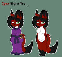 Cyra Nightfire by Nightfire - fox, female, cyra nightfire